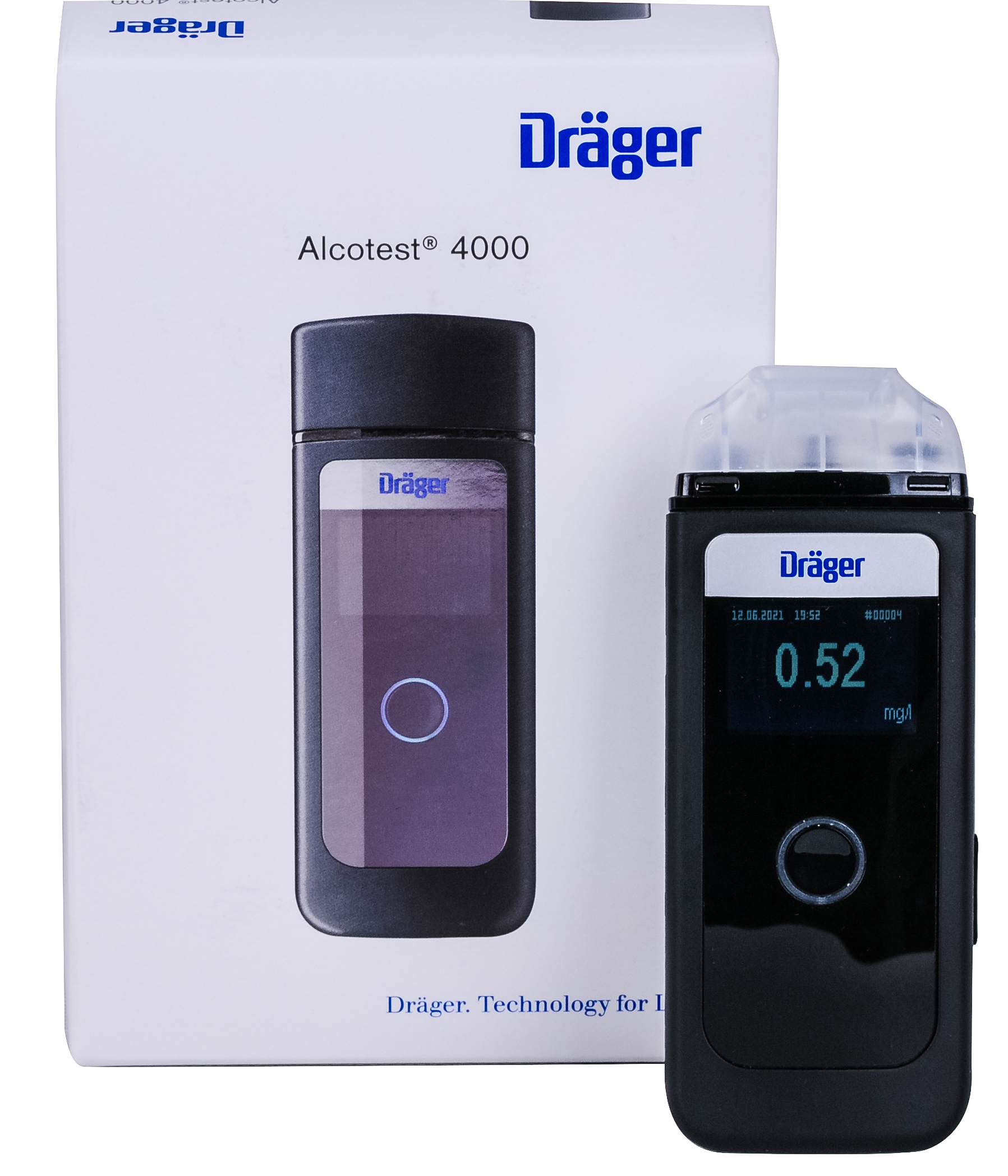 Alkomat Dräger Alcotest 4000 + Certyfikat Adiustacji + serwis