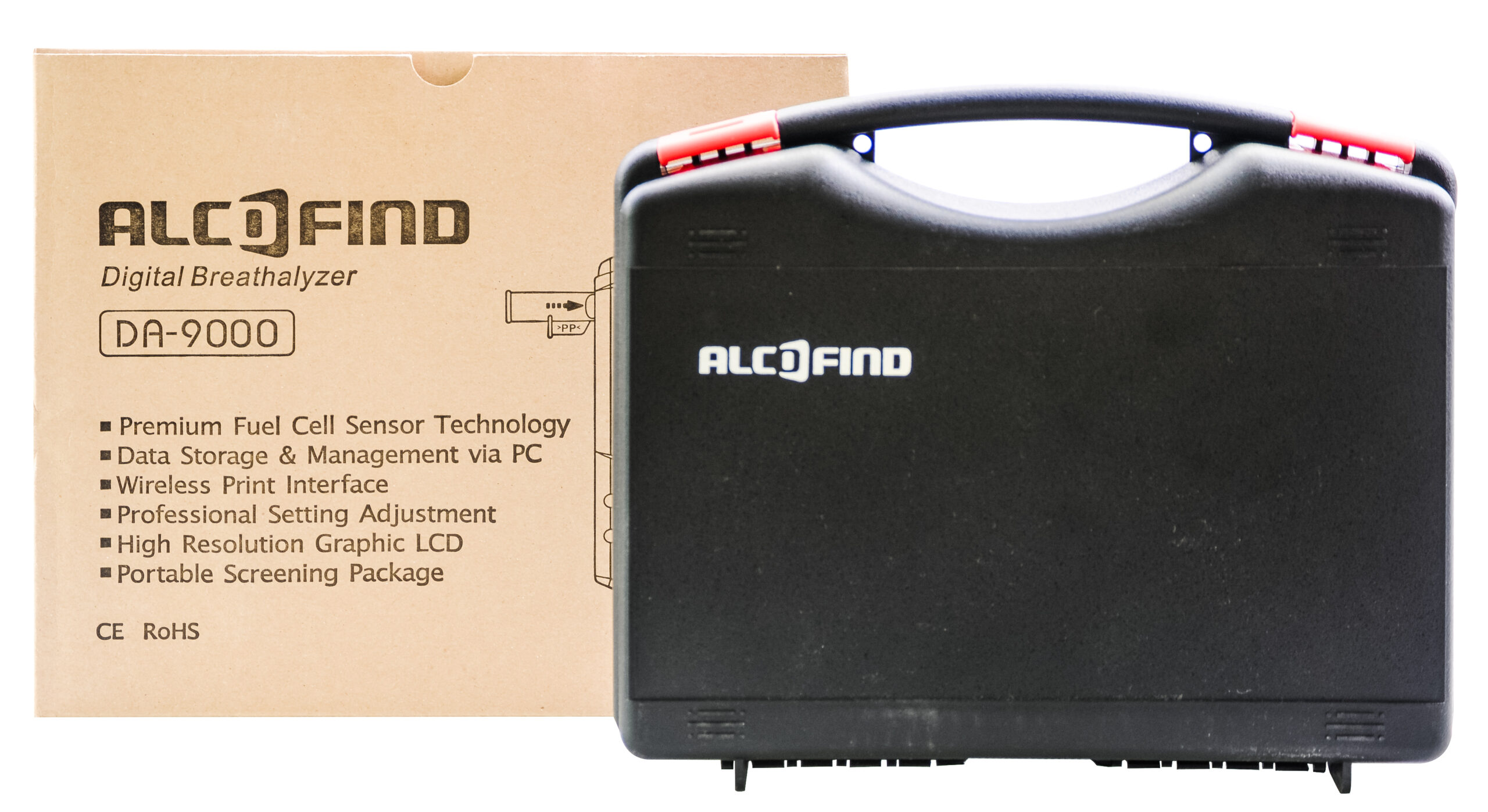 Alkomat AlcoFind DA-9000 z Drukarką termiczną i pakietem kalibracji - obrazek 5