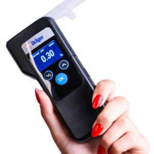 Alkomat marki Dräger Alcotest® 6000 z modułem Bluetooth