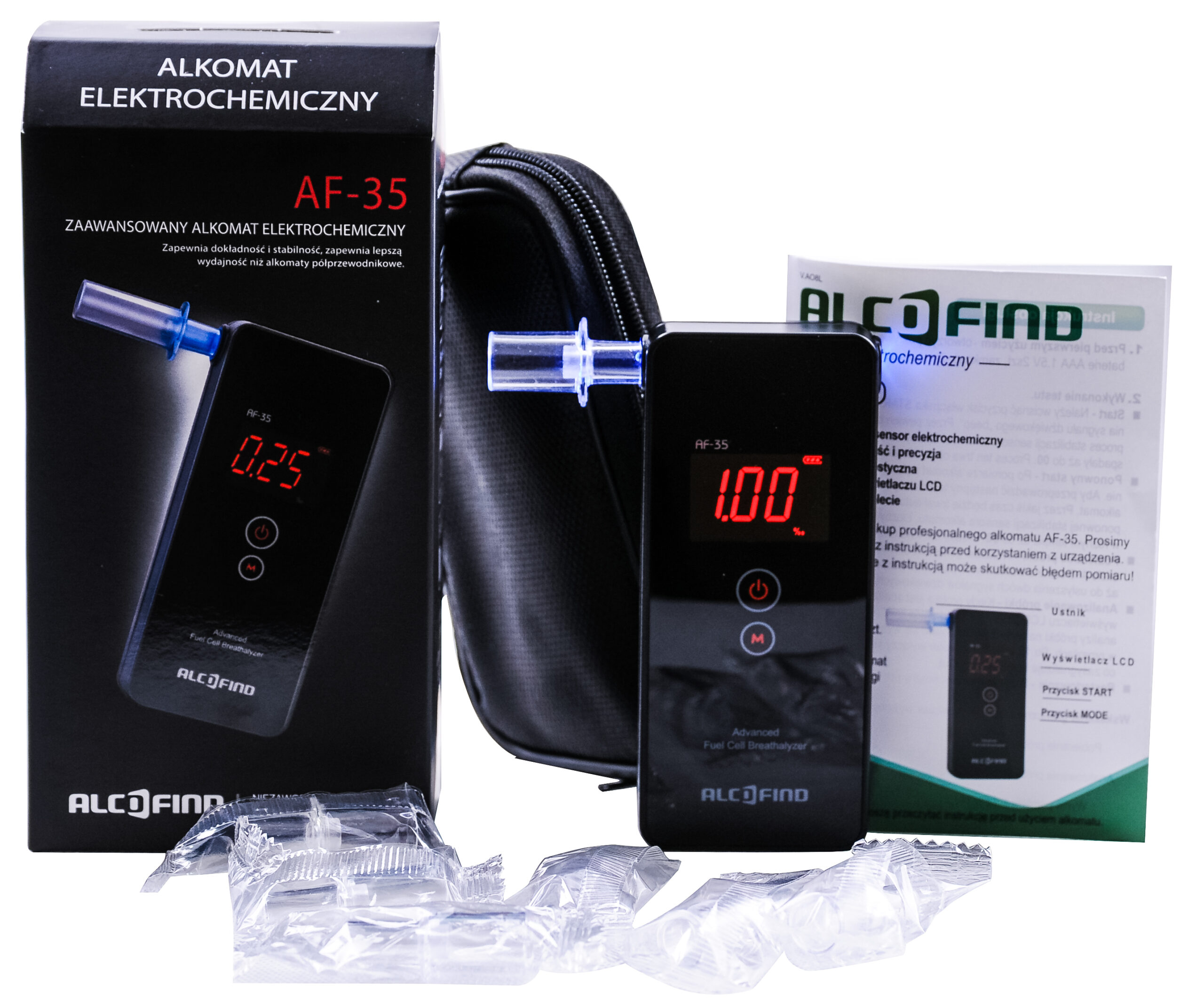 Alkomat osobisty AlcoFind AF-35 + 10 lat gwarancji plus pakiet kalibracji bez limitu - obrazek 2