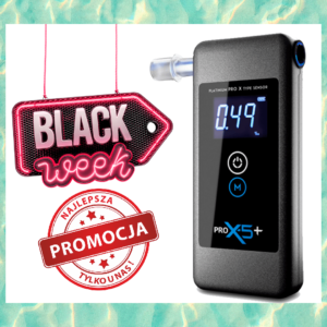 Alkomat PRO x-5+ Plus z platynowym sensorem marki AlcoFind